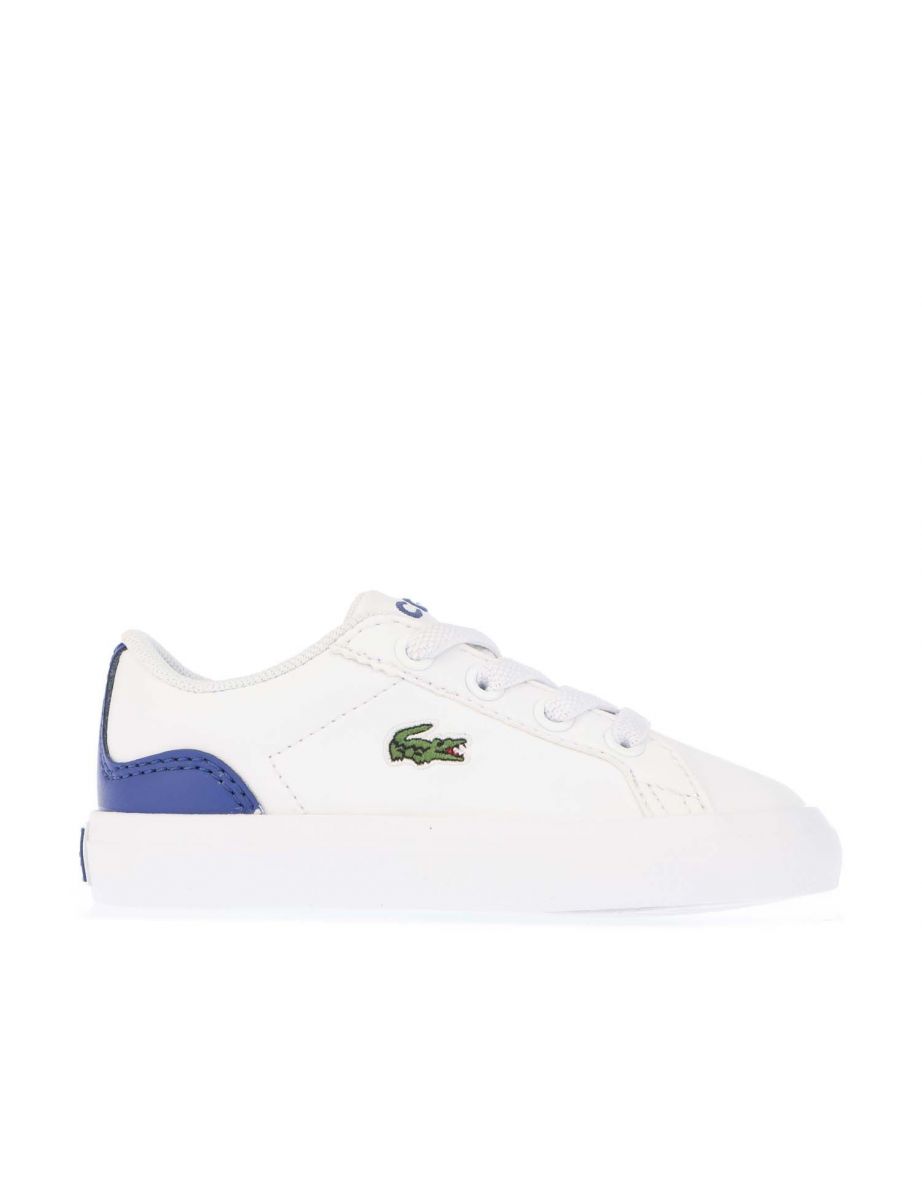Zapatillas Lacoste Lerond para niños en blanco