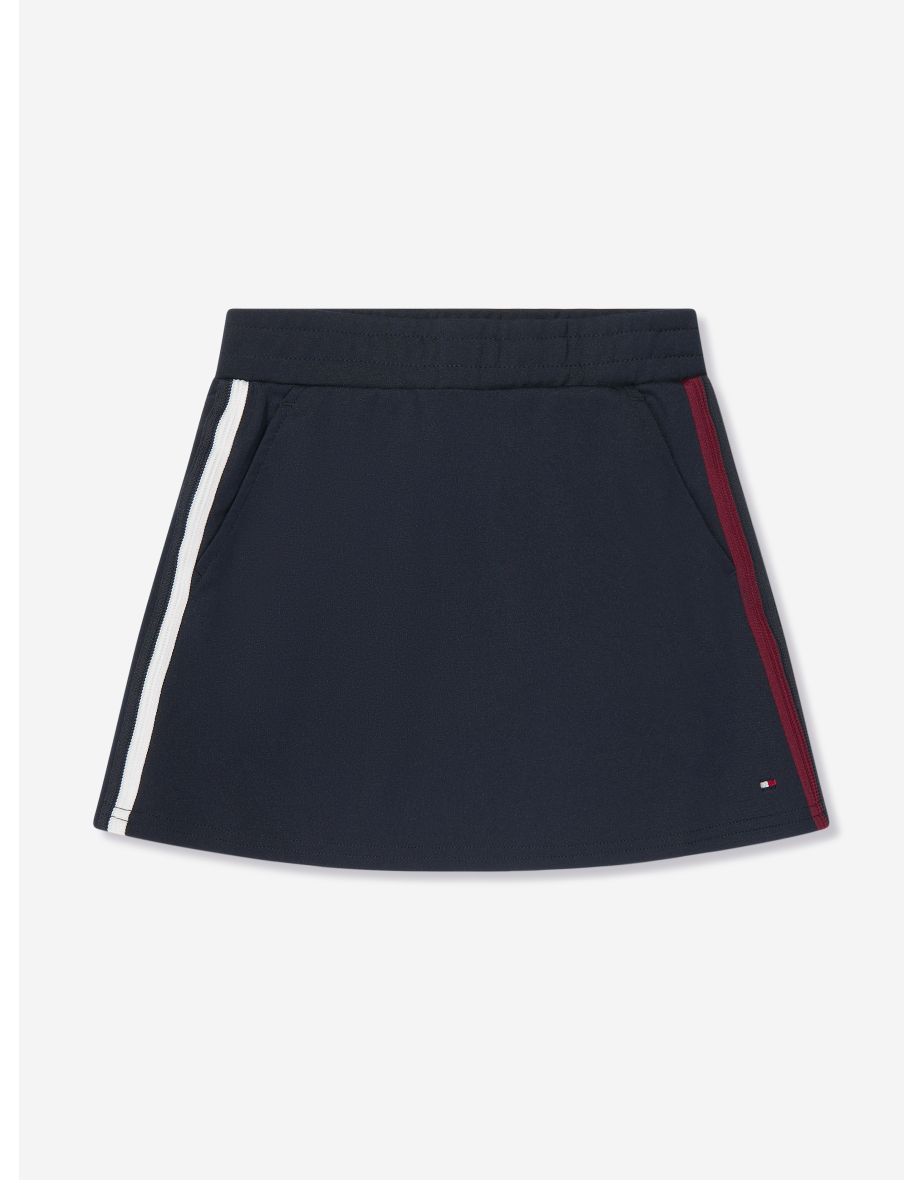 Ragazze Gonna Punto a strisce blu navy