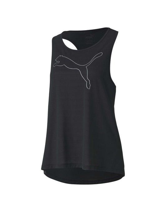 Camiseta de tirantes sin mangas de fitness para mujer Puma RTG Layer - Negro