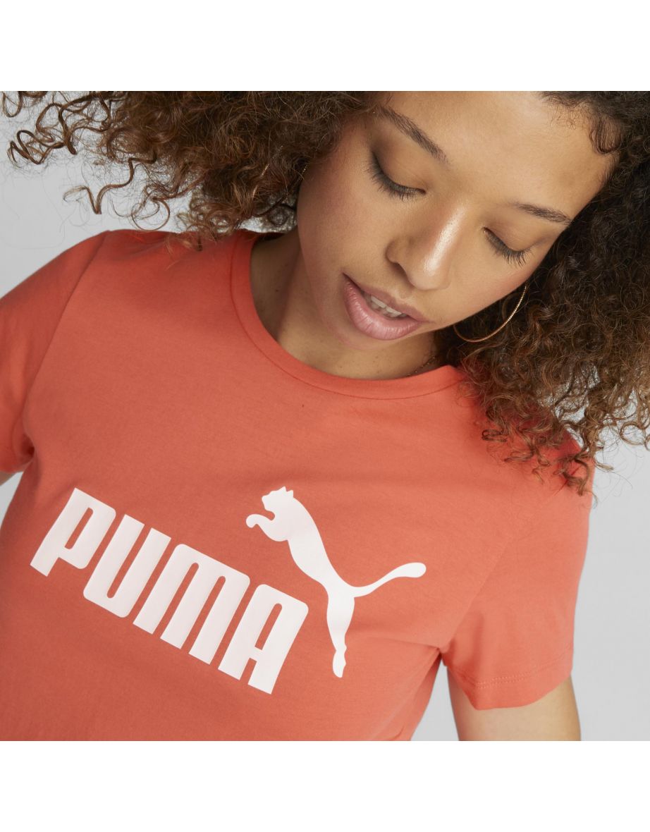 Maglietta con logo ESS (Small) - Salmone
