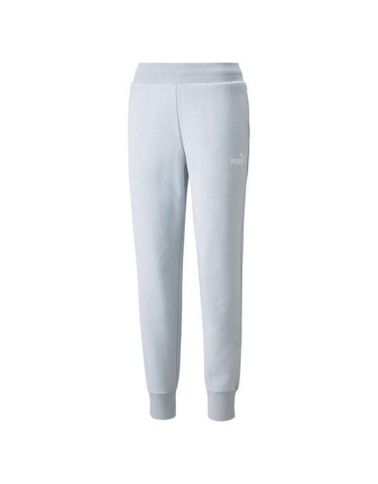 Puma Essentials - Pantaloni da jogging con polsini in pile da donna - Blu Artico