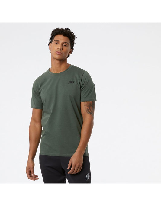 Camiseta masculina New Balance Heathertech - Verde