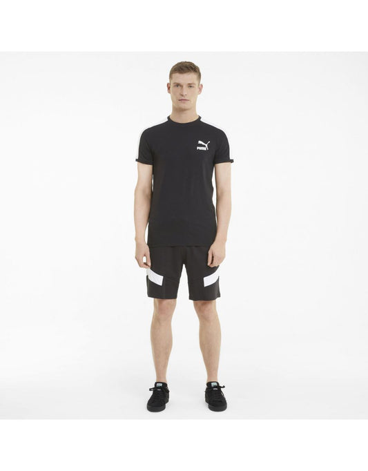Camiseta Iconic T7 em Puma Preto