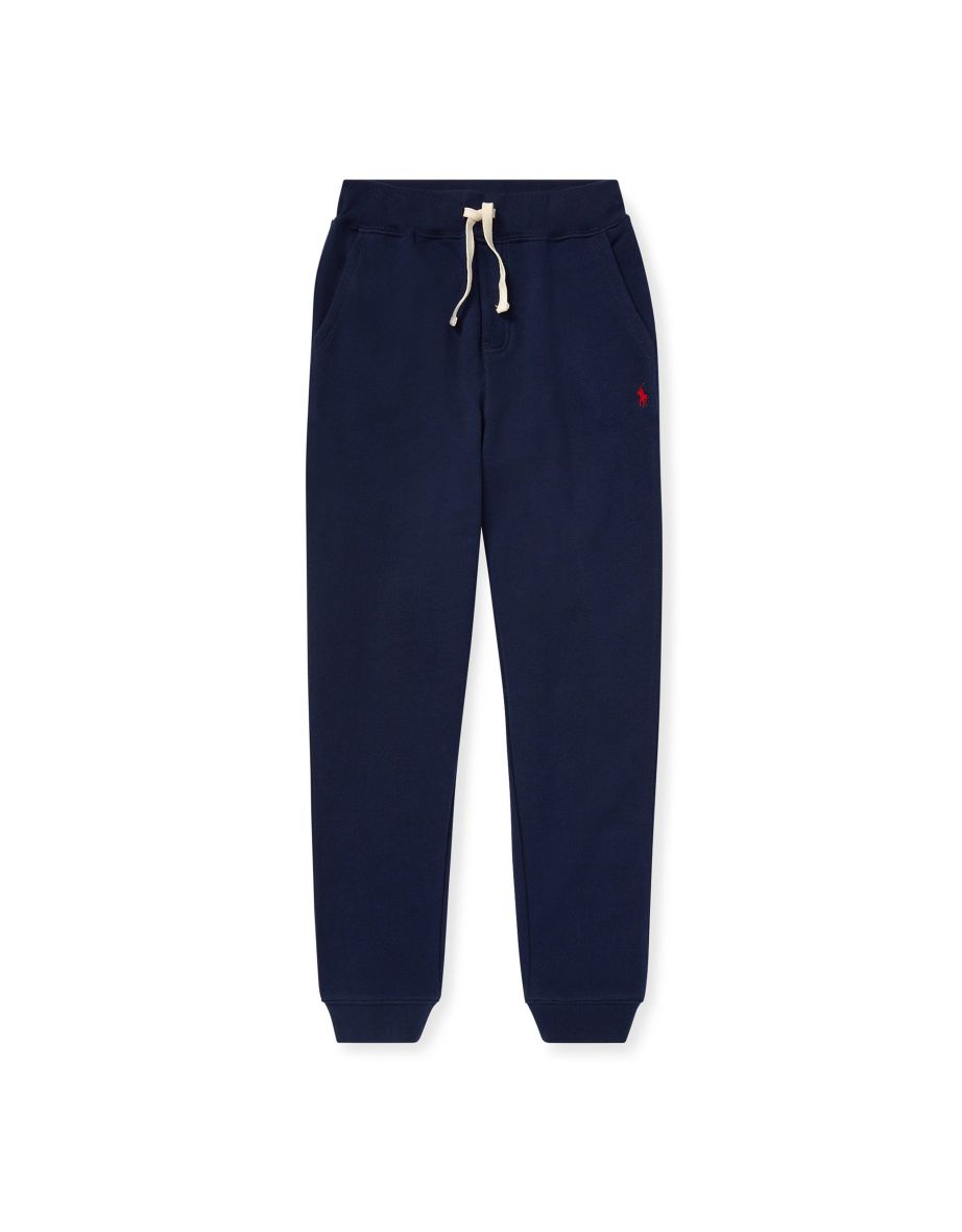Joggers de lã azul Ralph Lauren para meninos