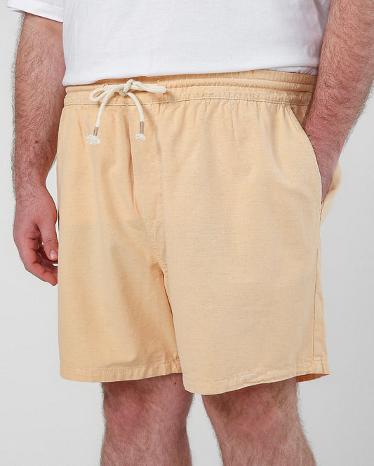 Shorts laranja retos de tamanho grande para homens - Allman By Riachuelo