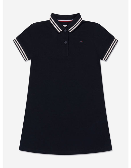 Vestido polo Essential Navy para niña