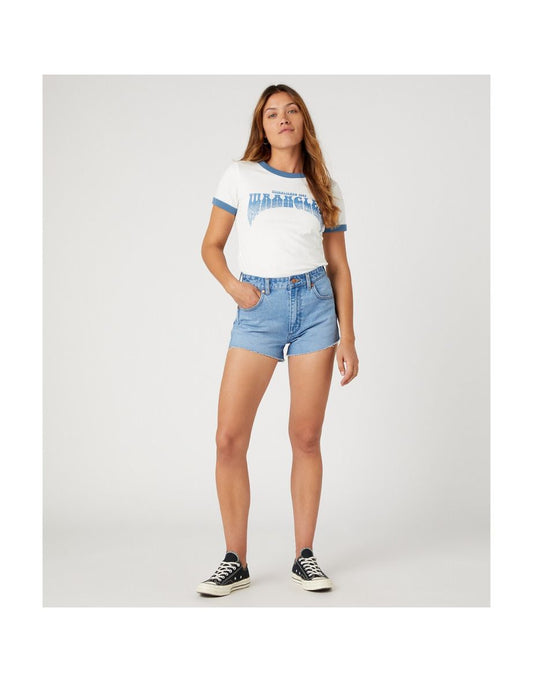 Wrangler Blue Denim Shorts