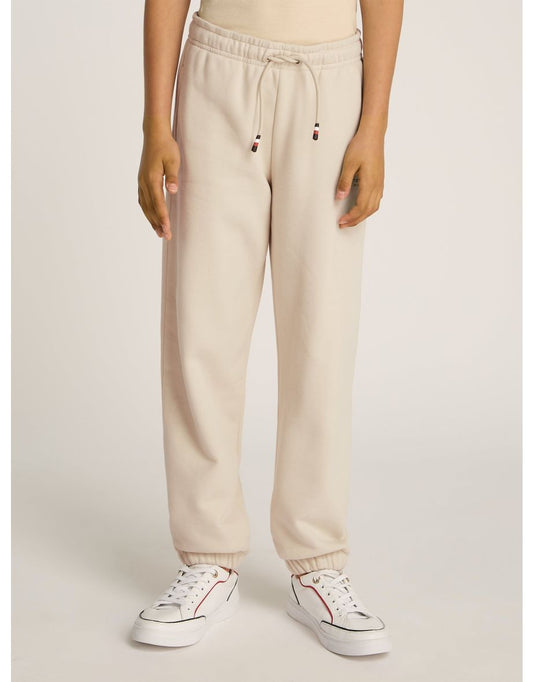 Mini Corp Logo Joggers da bambino in beige