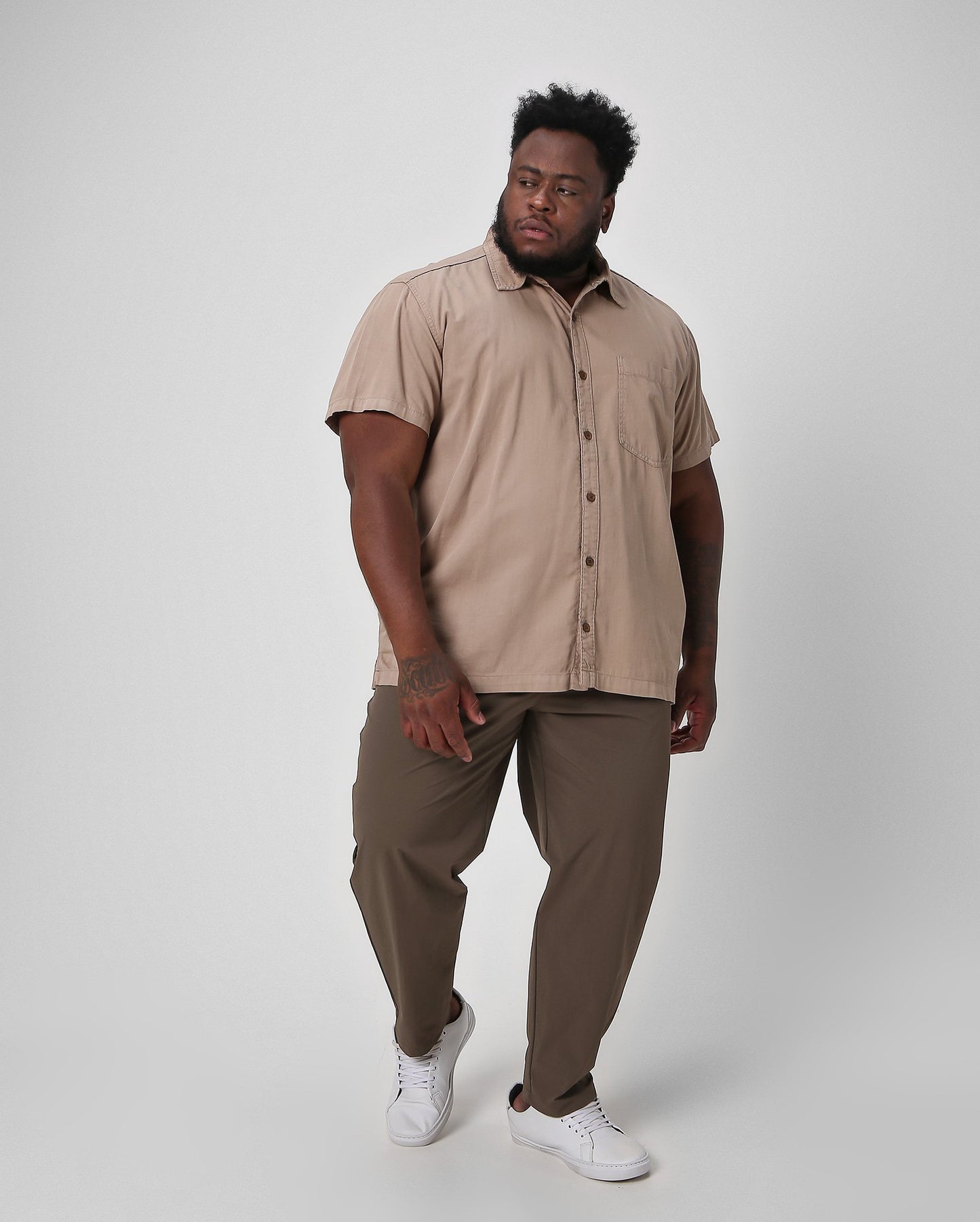 Pantaloni verdi slim uomo plus size | Original Plus by Riachuelo