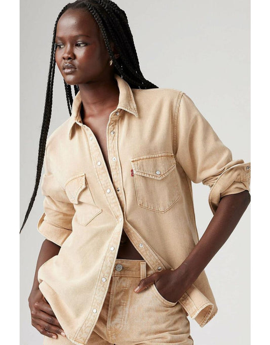 Camicia western in cotone essenziale