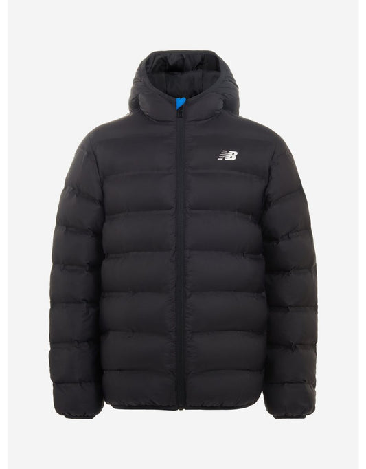 Giacca New Balance Bond Quilted da ragazzo in nero