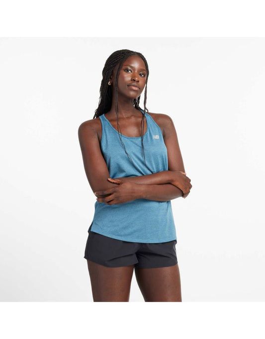 Canotta New Balance Athletics Donna Blu