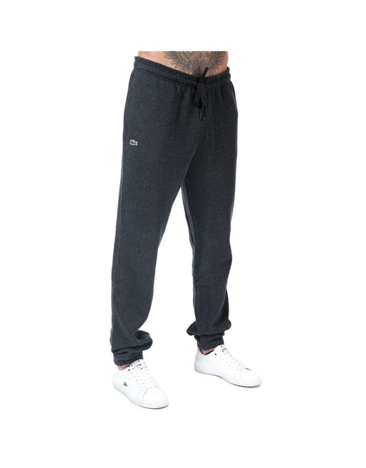 Joggers in pile Lacoste Premium da uomo in grigio