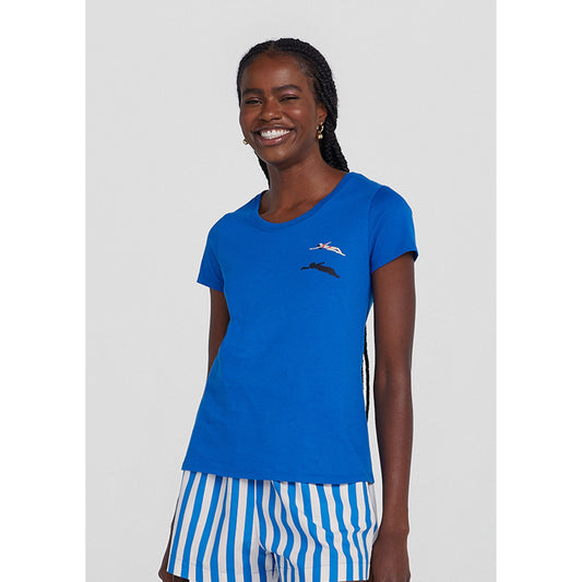 Top de hombre con mangas cortas y diseño estampado