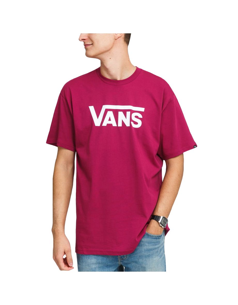 Maglietta Vans Classic in cotone a manica corta casual e girocollo da uomo