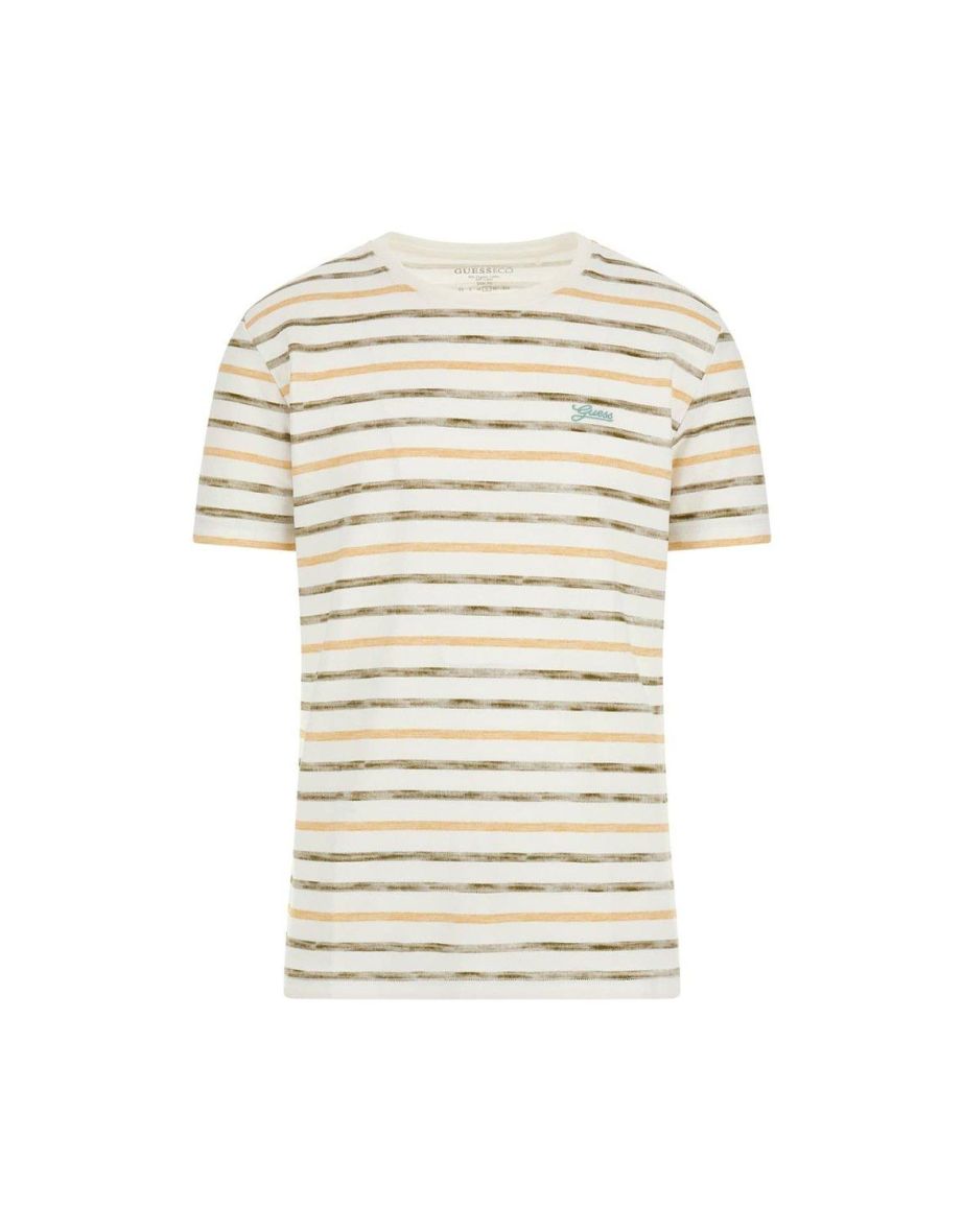 Camiseta listrada branca