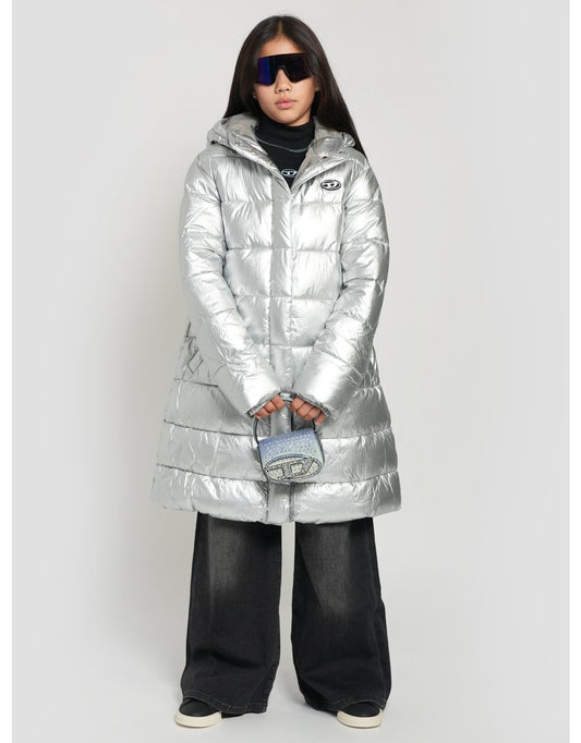 Giacca Puffer Diesel Silver da ragazza