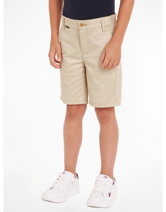 Shorts chino bege 1985 para meninos