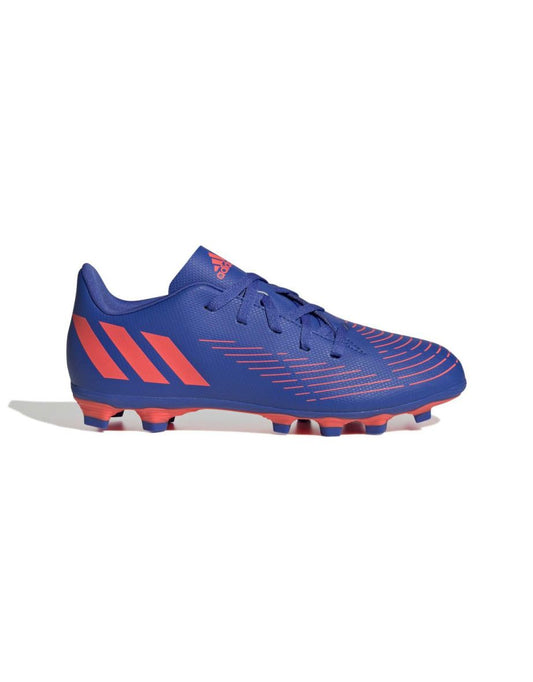 Chuteiras de futebol Adidas Junior Predator Edge.4 FxG para meninos em azul
