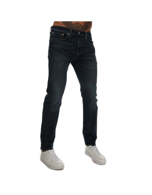 Jeans Levi's 502 da uomo con taglio affusolato blu scuro vintage