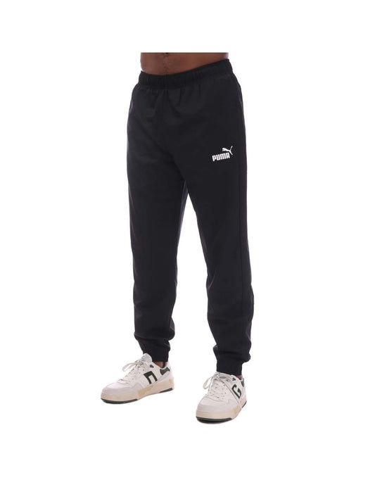Calça masculina Active Woven da Puma em preto