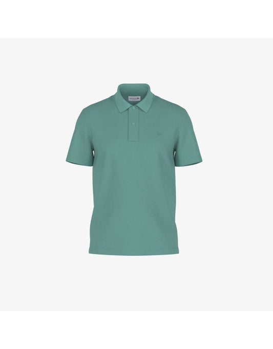 Camisa Polo Lacoste Ultra Light Piqué Movement Masculina em Turquesa