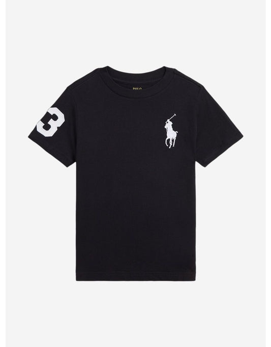 Boys' Black Logo T-Shirt