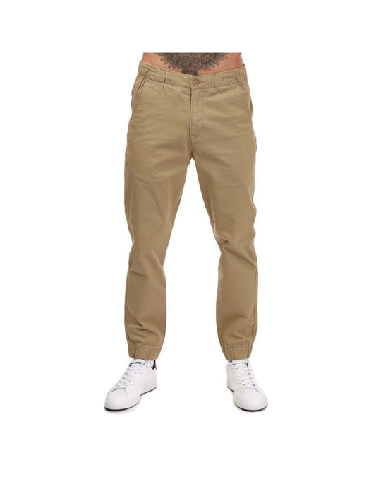 Pantaloni Levi's XX Chino Jogger III da uomo in crema