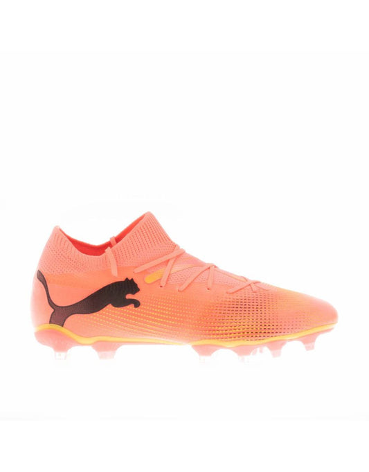 Chuteiras de futebol femininas Puma Future 7 Match FG/AG em rosa