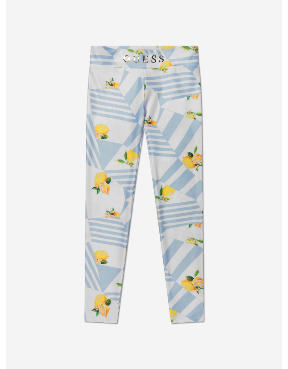 Leggings attivi con marchio delle ragazze