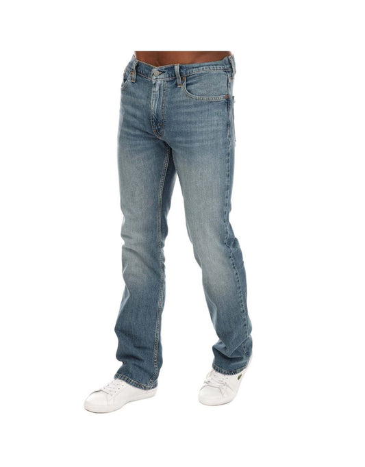 Jeans Levi's 527 Slim Bootcut Uomo - Blu