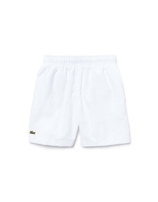 Lacoste Juniors' Boys' White Sport Tennis Shorts