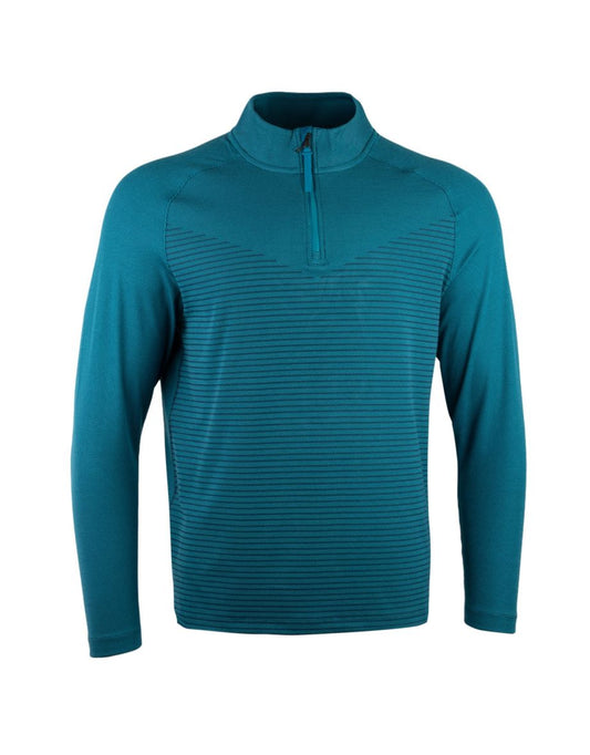Top Nike Vapor Half-Zip Uomo - Bright Spruce/Blu Ossidiana/Nero