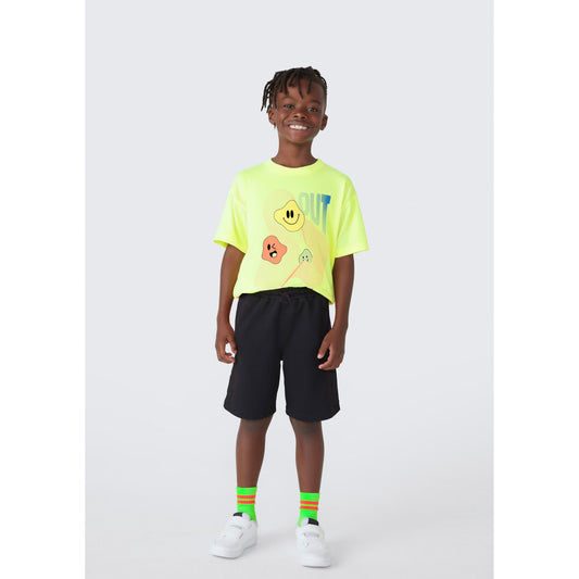 Bermuda Neon Fleece para meninos