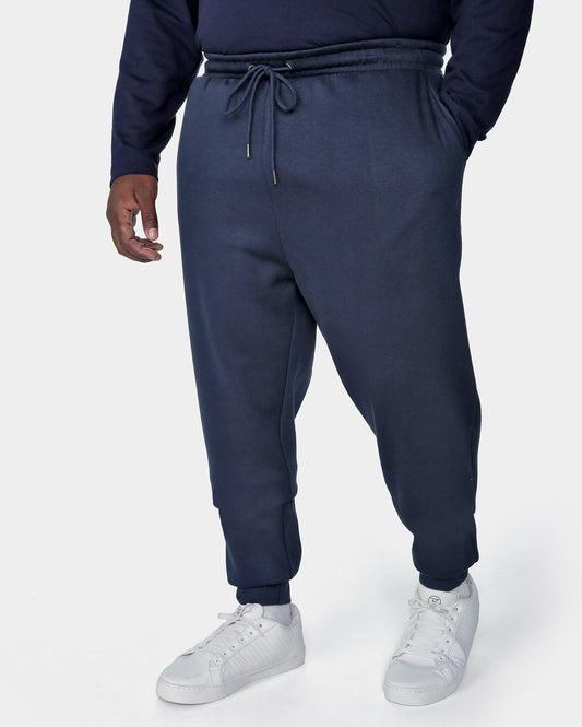 Men's Plus Size Dark Blue Jogger Sweatpants by Allman for Riachuelo