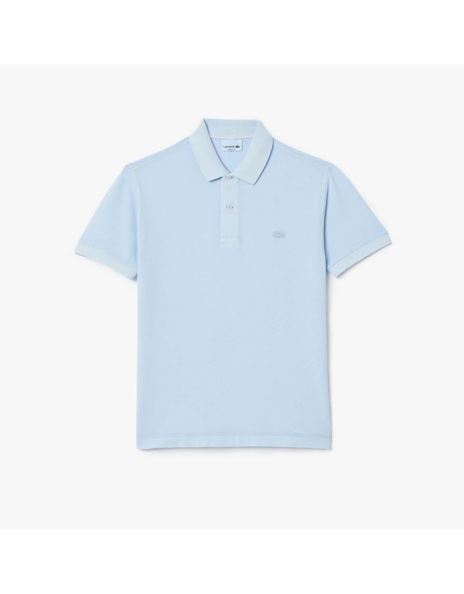 Camisa Polo Lacoste Classic-Fit Masculina em Natural Dye Blue