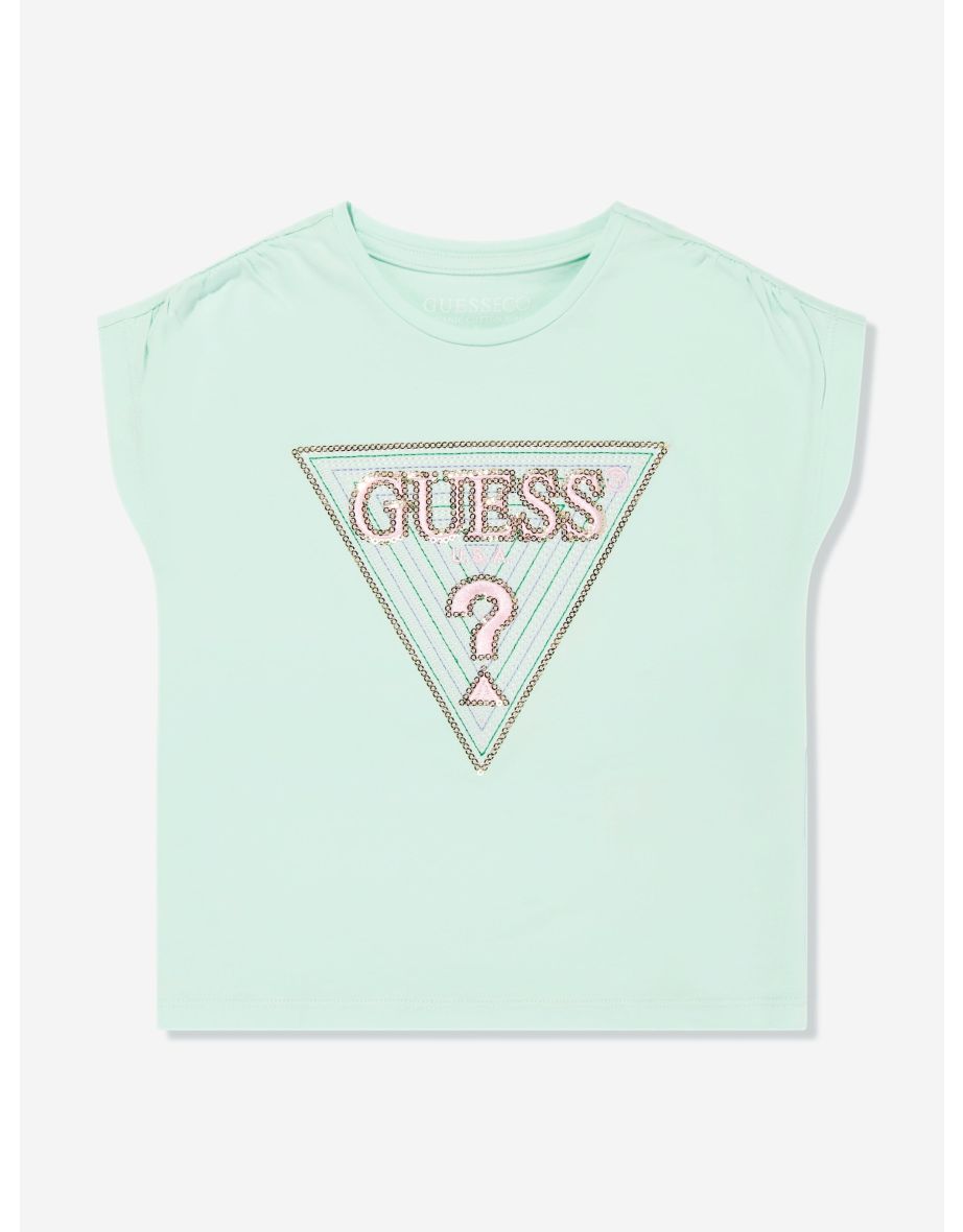 Camiseta Batwing Verde Niña