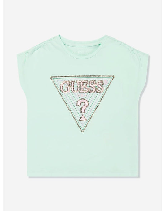 Camiseta Batwing Verde Niña