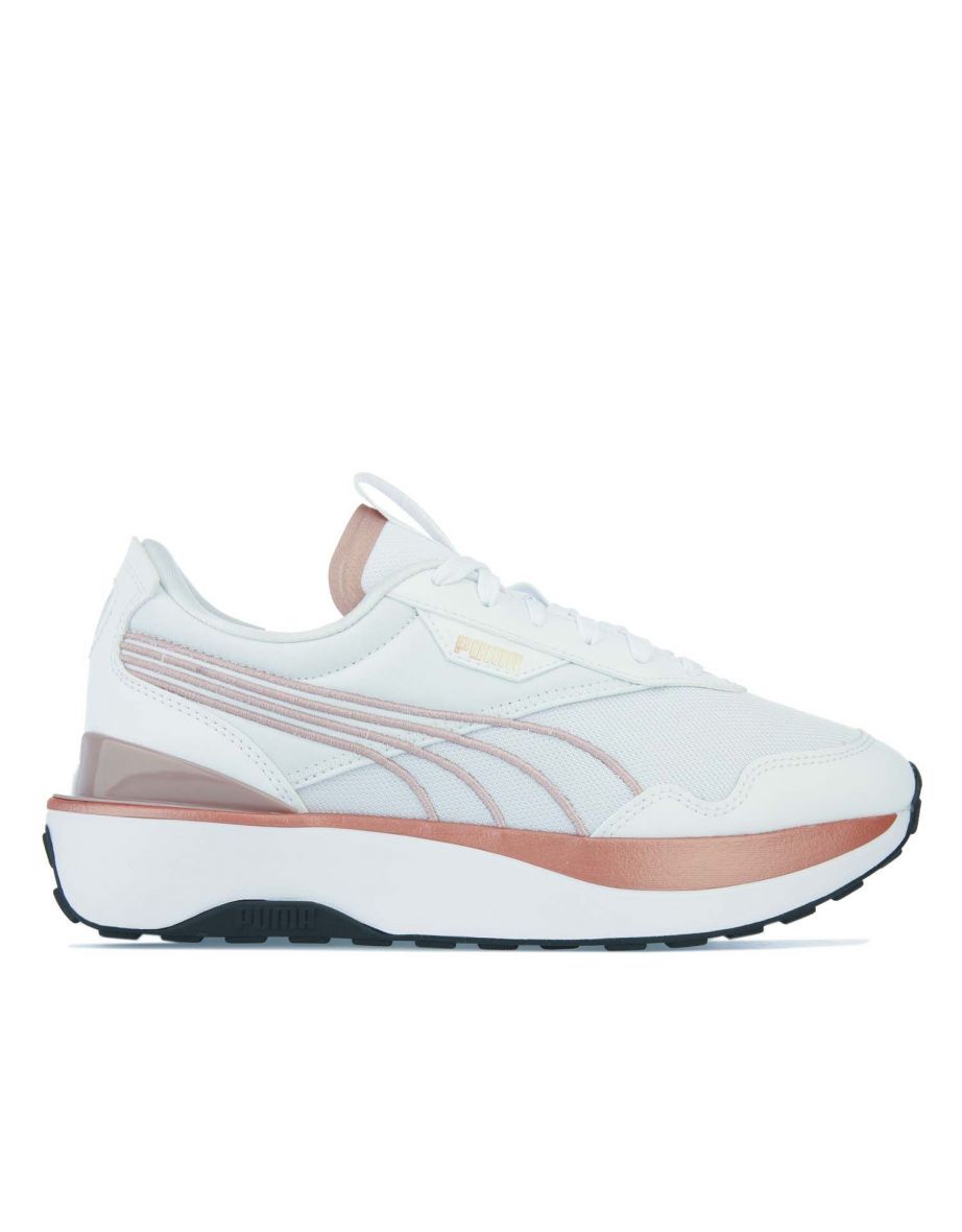 Scarpe da ginnastica Puma Cruise Rider Metal da donna in bianco