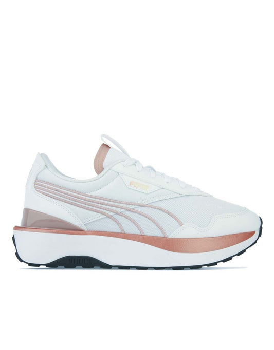 Scarpe da ginnastica Puma Cruise Rider Metal da donna in bianco