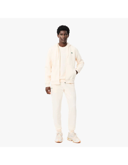 Pantaloni Lacoste Monochrome Sport da uomo in Bianco