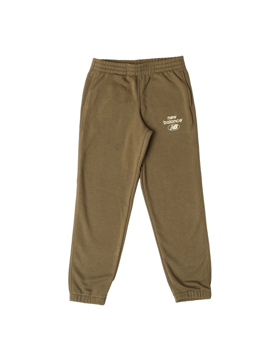 Pantalón de chándal New Balance Junior Essentials Reimagined Verde, niño
