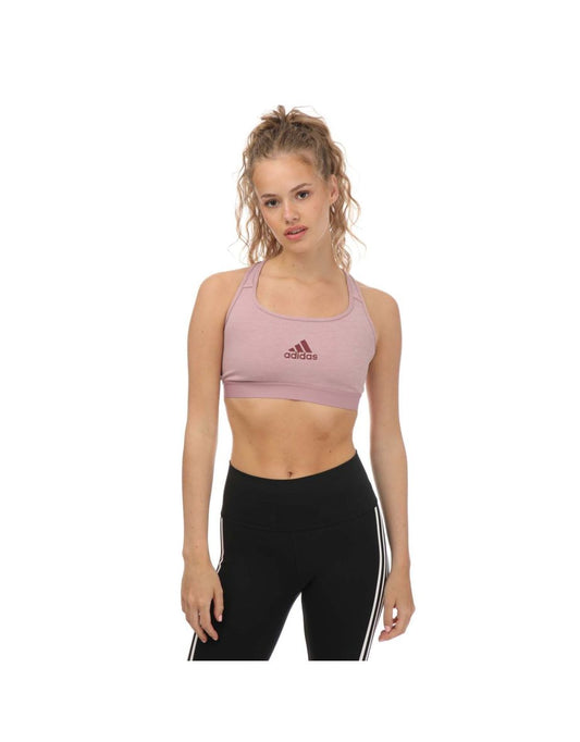 Reggiseno sportivo adidas Performance Powerreact Donna - Rosa