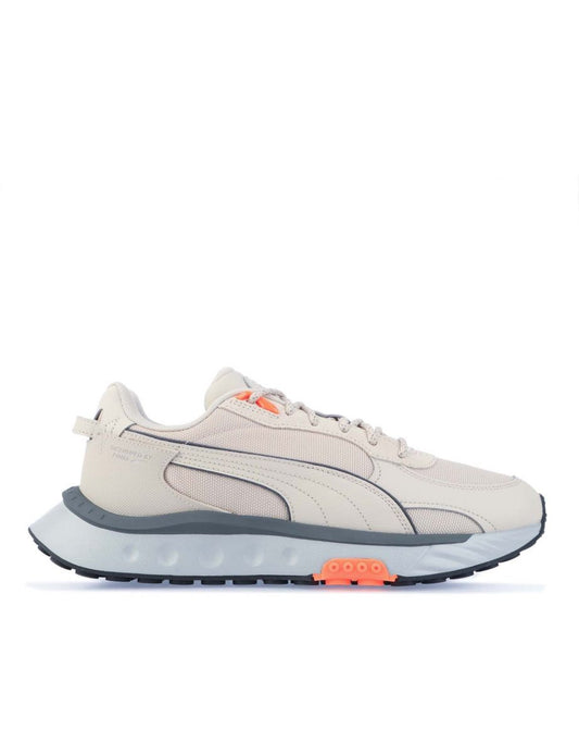 Zapatillas de invierno Puma Wild Rider de color crema para hombre
