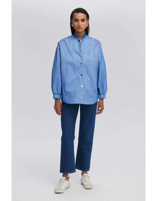 Giacca bomber in rete