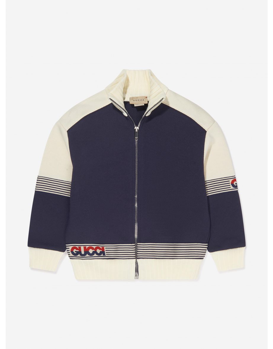 Boys' Logo Zip-Up Top
