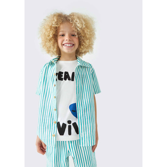 Camicia da bambino a righe per ragazzi - Fábula