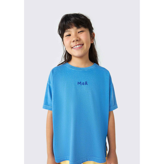 Maglietta basic oversize da ragazza