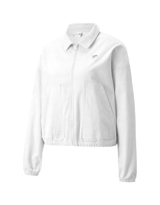 Chaqueta Puma DT Cord para mujer en azul