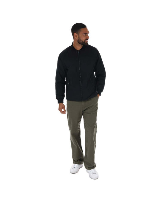 Chaqueta bomber acolchada Levi's Hyde de color negro para hombre